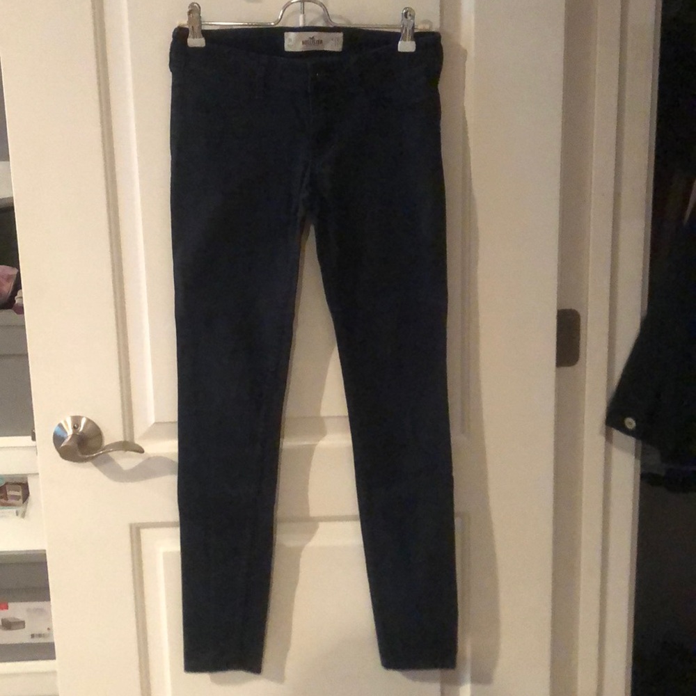 Navy blue pants from Hollister